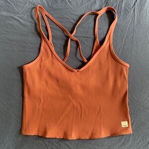 Rib Crop Tank Top